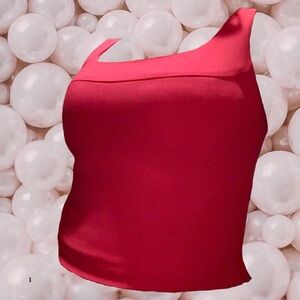 Carlisle Red Dressy Tank Top (LEAVING SOON)